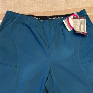 Cherokee Teal Scrub Pants